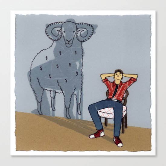 Zodiac - Aries (Bélier) Canvas Print