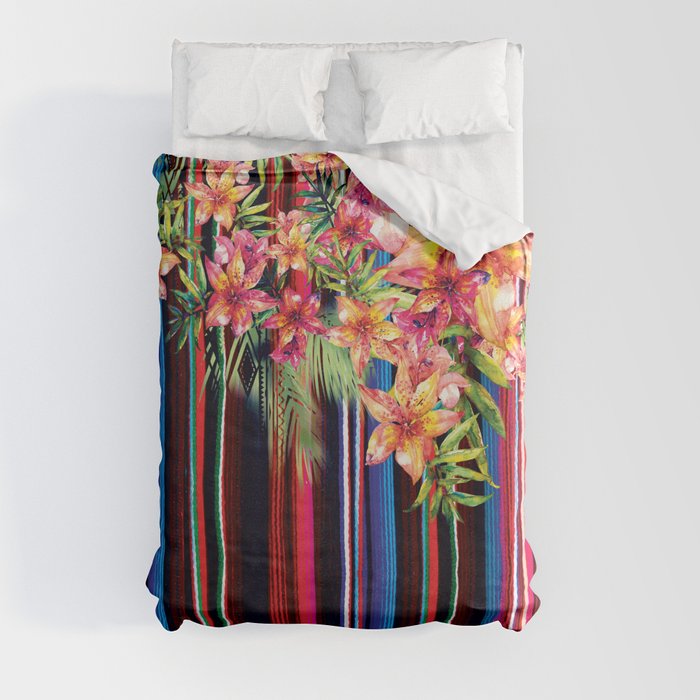 Florid Mexican Duvet Cover