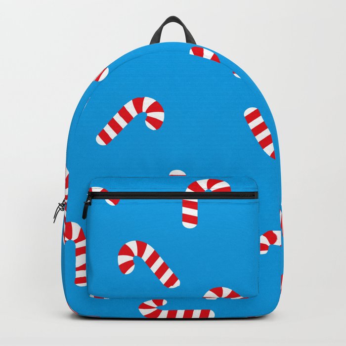 Flat Christmas Candy Seamless Pattern Backpack