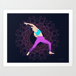 Yogi Art Print