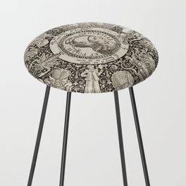 Medieval art Counter Stool