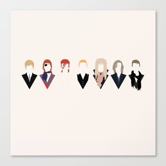 Bowie Tribute Canvas Print