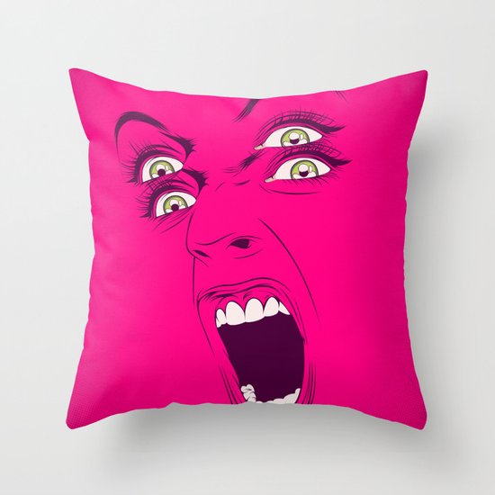 M. Throw Pillow