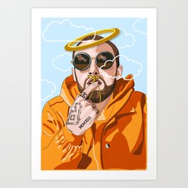 Mac Miller Art Prints | Society6