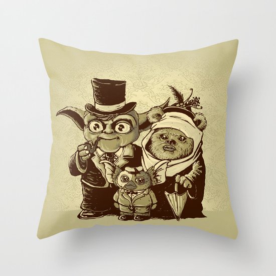a (very) long time ago Throw Pillow