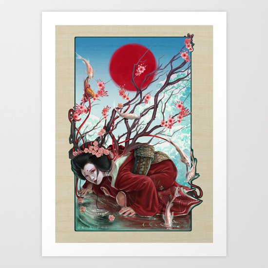 Sakura Art Print