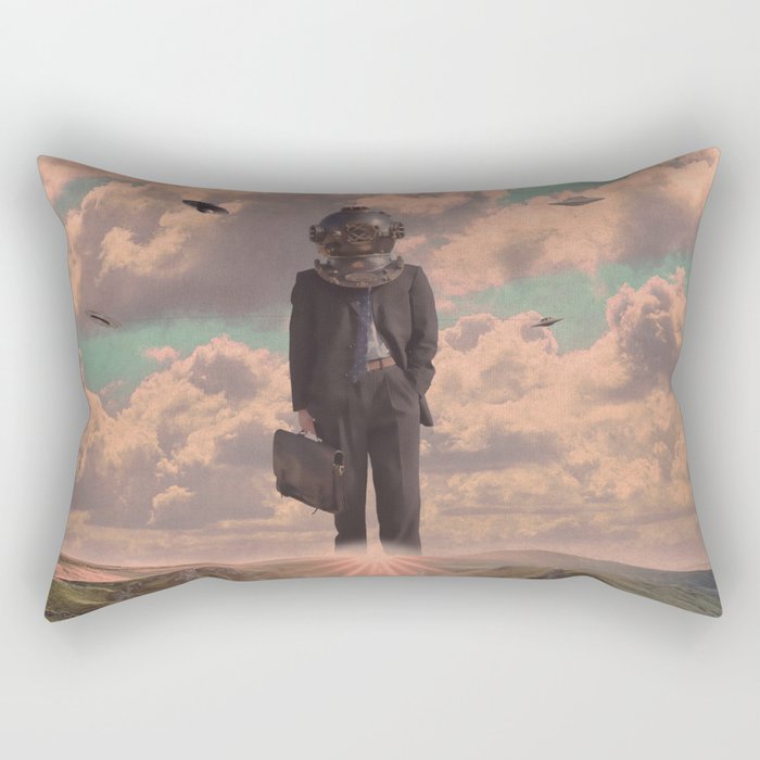 The UFO Guy Rectangular Pillow