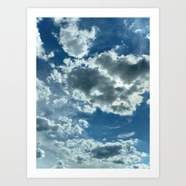 Clouds and Sky Art Print