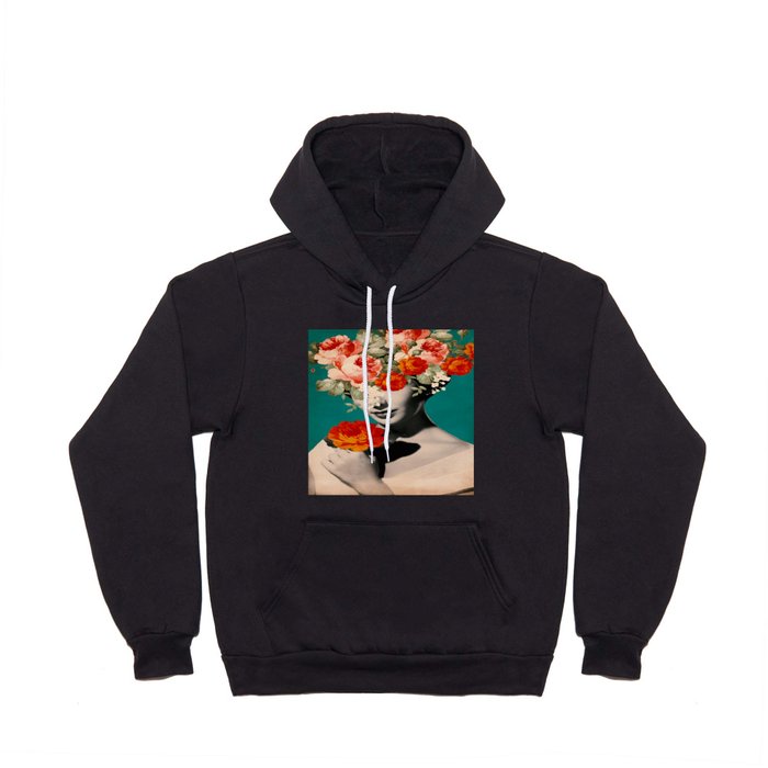 WOMAN WITH FLOWERS Hoody