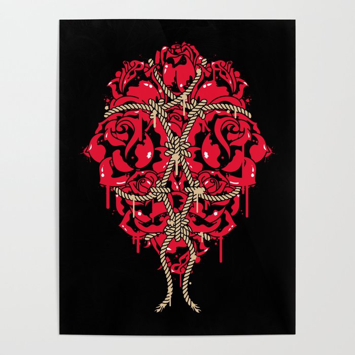 BOUND ROSES Poster