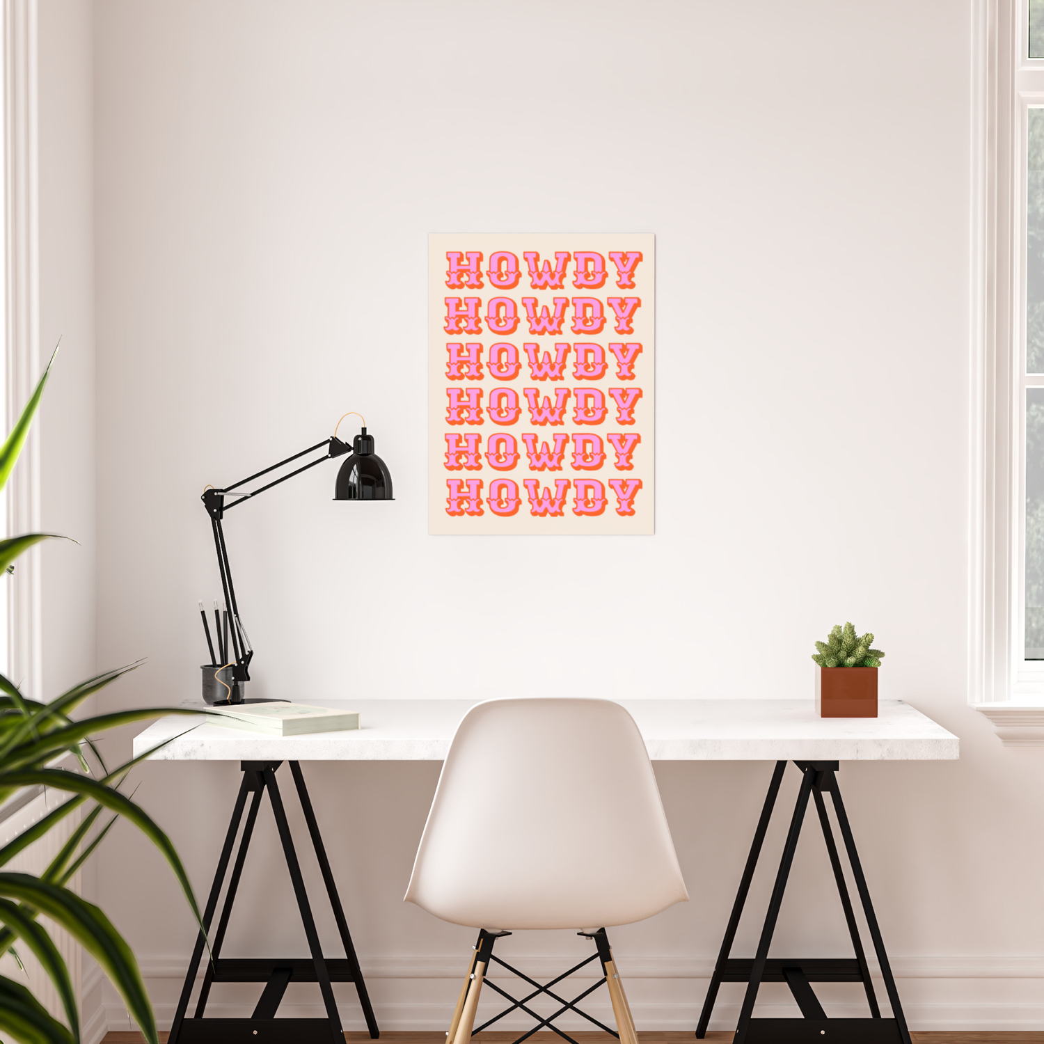Howdy Howdy Poster By Morganelisesevart Society6