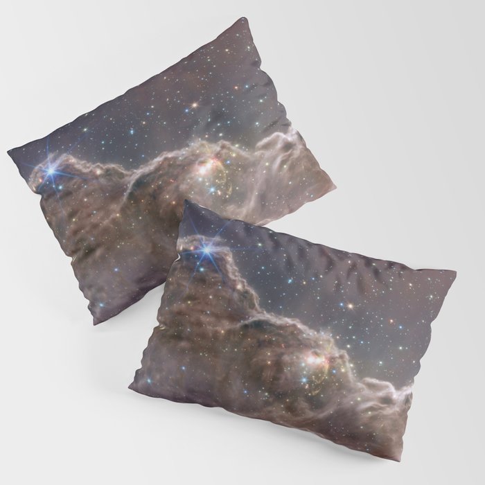 cosmic cliff composite JWST first images Pillow Sham