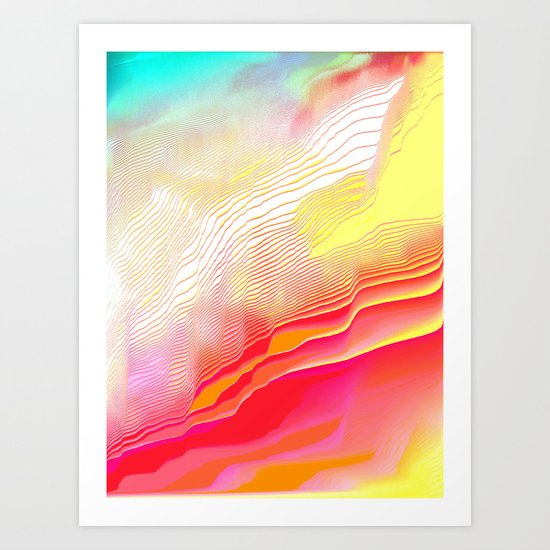 Pool Hallucination Art Print
