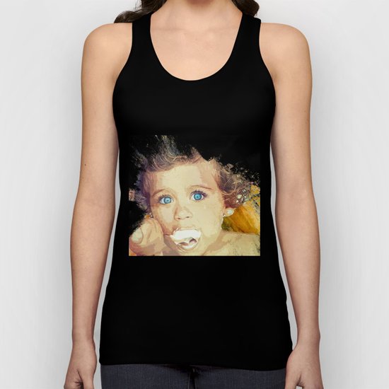 Little Girl Unisex Tank Top