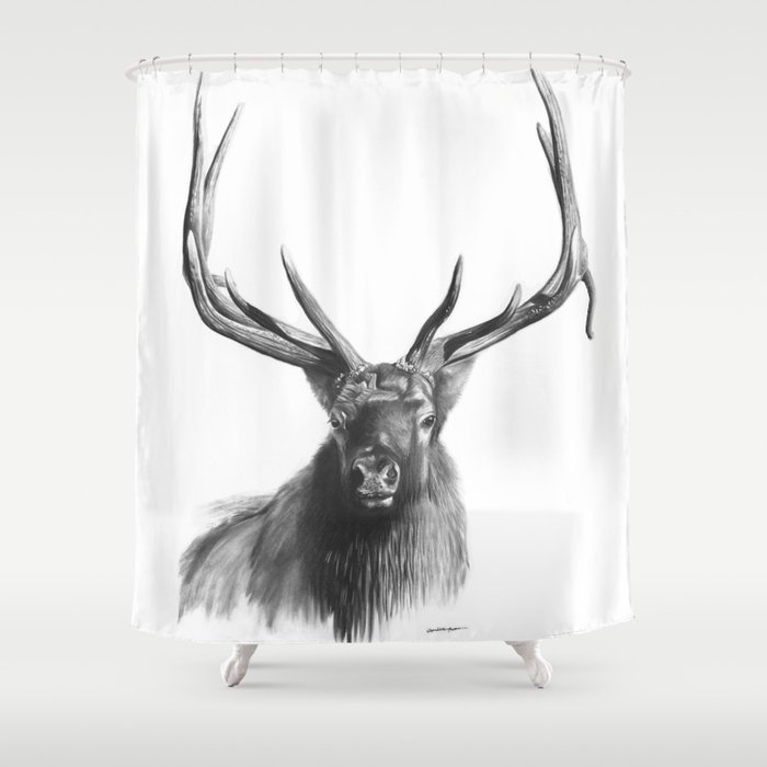 Elk Shower Curtain