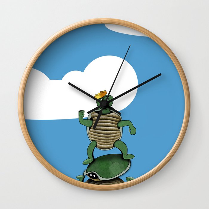 Yertle The Turtle Wall Clock