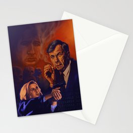 I Want To Believe - Cigarette Smoking Man - Trust No One - The Truth Is Out There Stationery Card