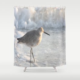Falling asleep to the sound of the ocean Shower Curtain