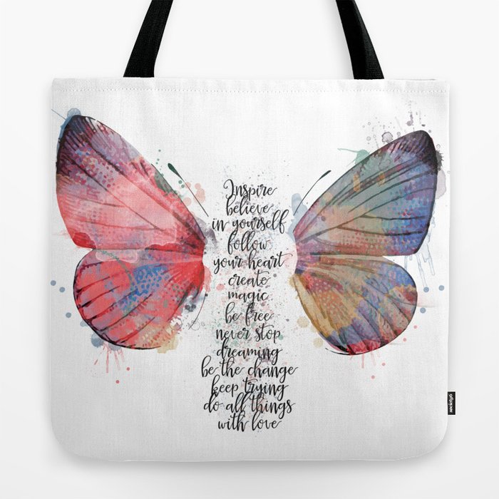 Butterfly design bags cheap