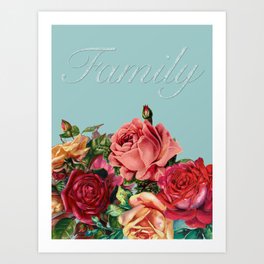 Let Families Bloom Art Print