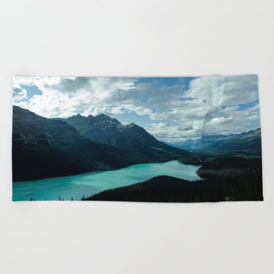 Blue Lake Beach Towel