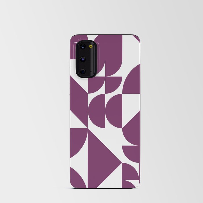 Geometrical modern classic shapes composition 7 Android Card Case