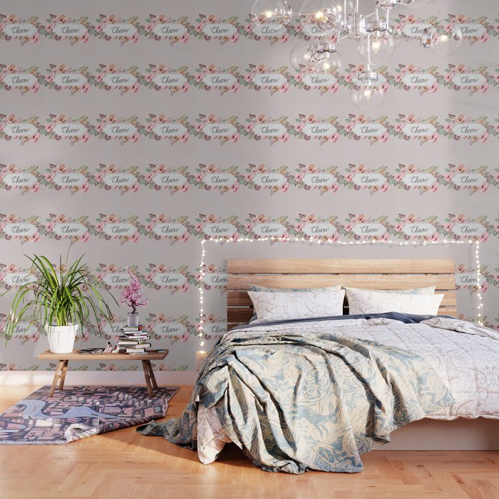 Cheers Wallpaper By Newburydesigns Society6