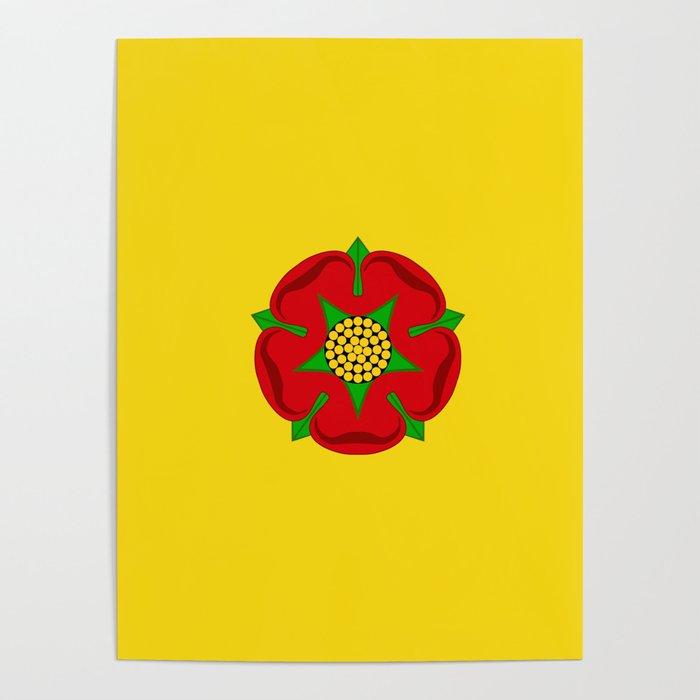 Flag of Lancashire Poster