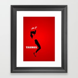 Taurus Framed Art Print