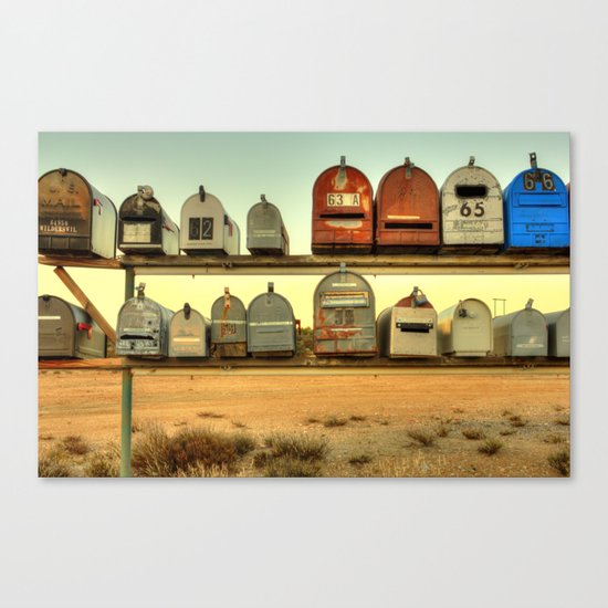 Saturday's Mail Canvas Print