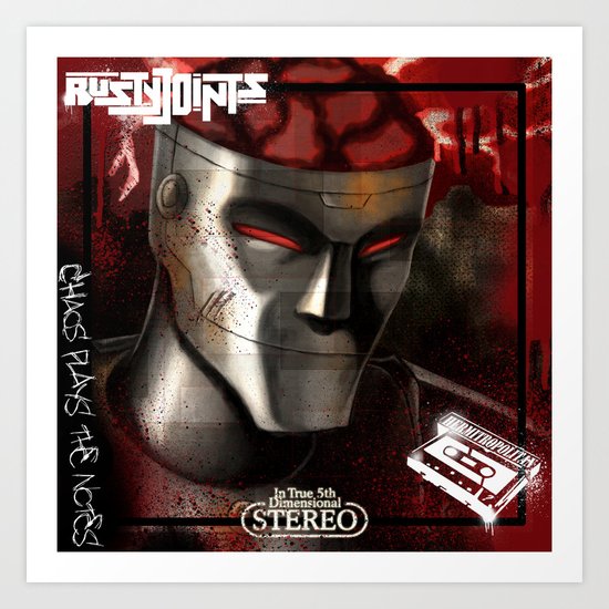 Chaos Plays the Notes - Album Cover Art Print