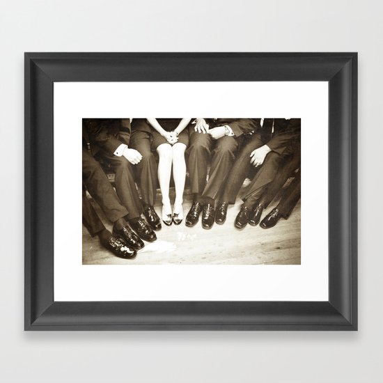 The Groomswoman Framed Art Print