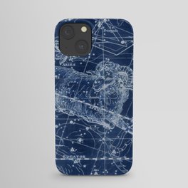 Aries sky star map iPhone Case