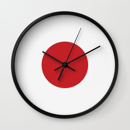 Japan Flag Print Japanese Country Pride Patriotic Pattern Wall Clock | Graphicdesign, Japanpride, Japanesepride, Japanlover, Japanesesymbol, Flagofjapan, Japanflag, Japanese, Patrioticjapanese, Japangifts 