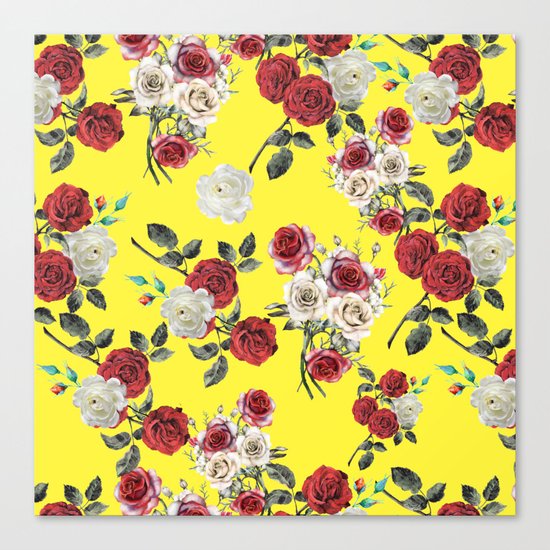 Botanical Pattern Canvas Print