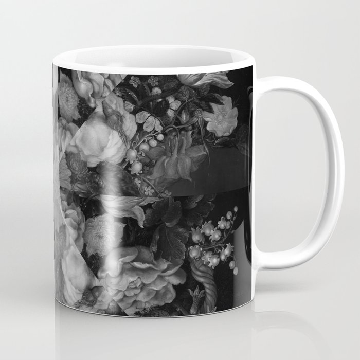 Botanical Darkness Kaleidoscope Coffee Mug