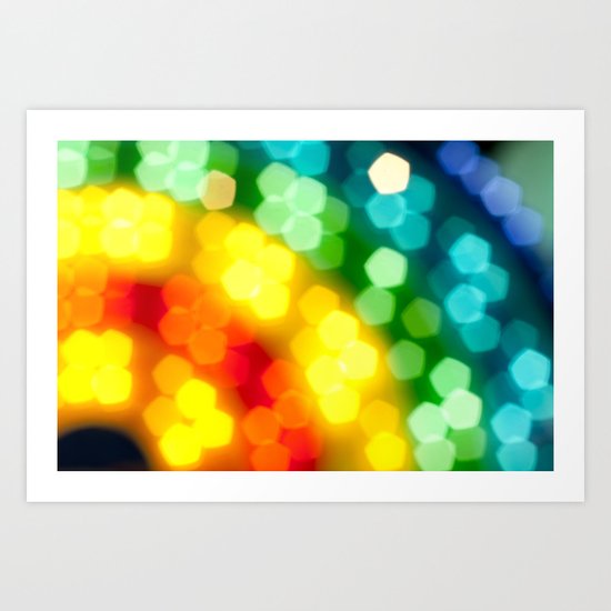 Rainbow! Art Print