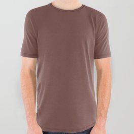 Seal Salamander Brown All Over Graphic Tee