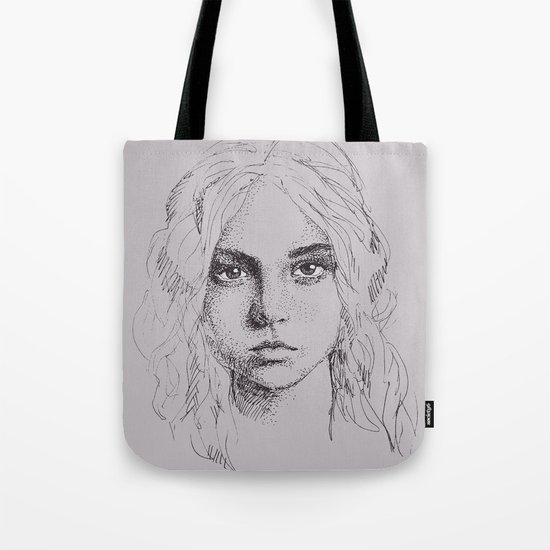 Portrait Tote Bag