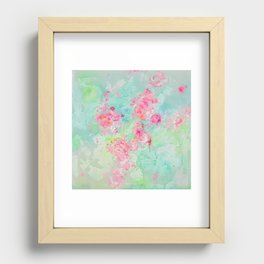 A dash of pink Recessed Framed Print