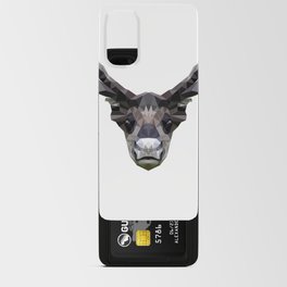 Reindeer Polygon Christmas Design Android Card Case
