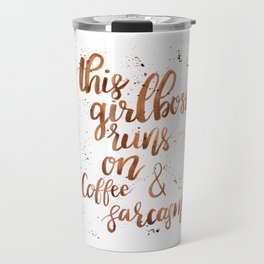 Coffee & Sarcasm Travel Mug
