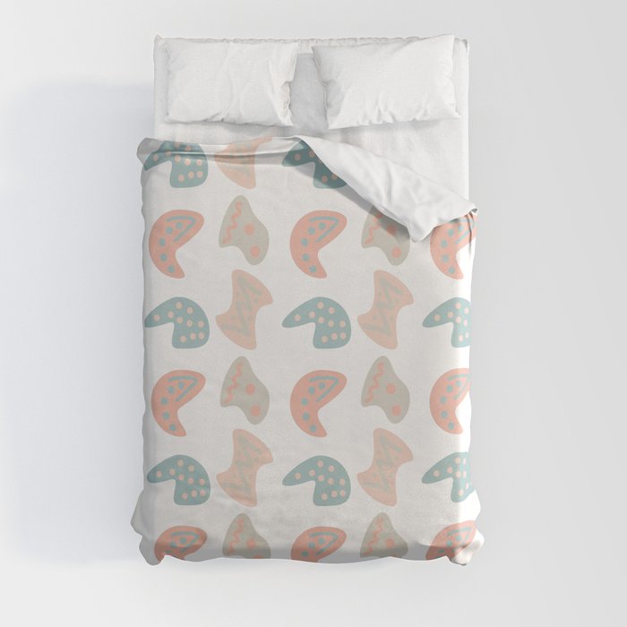 abstract background Duvet Cover