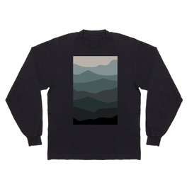 Abstract Landscape winter Long Sleeve T-shirt