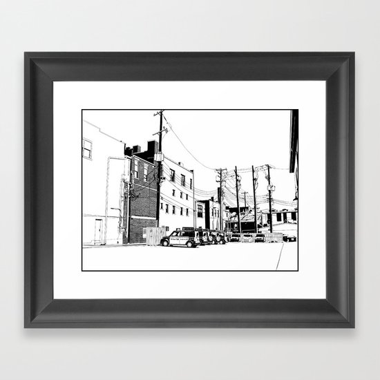 bloomington II Framed Art Print