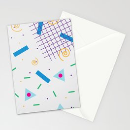 90's graphic Stationery Cards