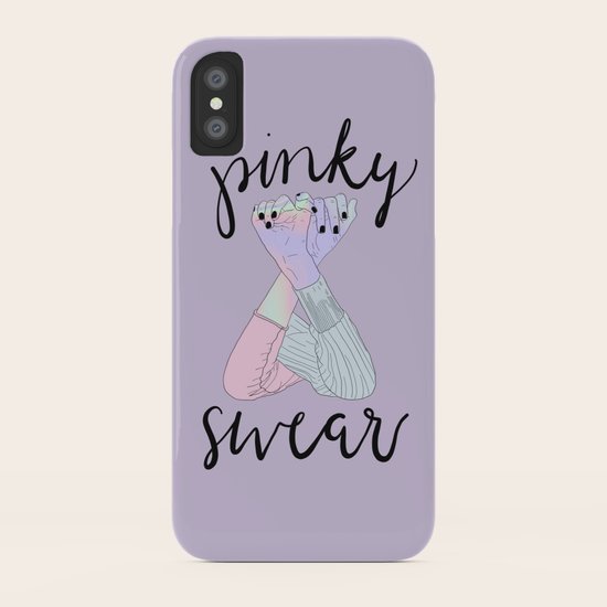 Pinky Swear iPhone Case