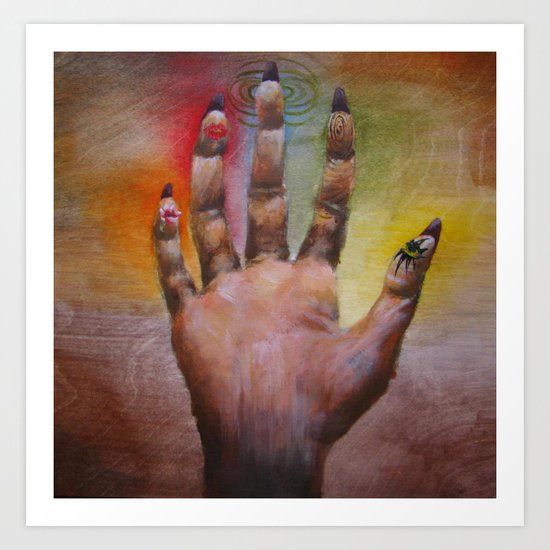 Five Senses Art Print