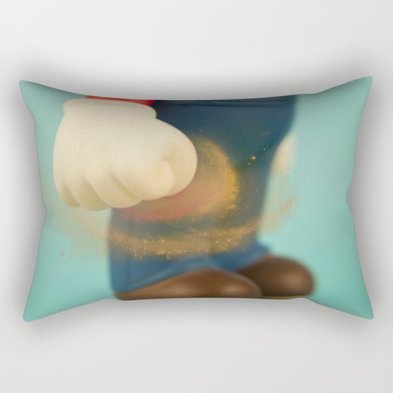 Inner strength in Mario Rectangular Pillow