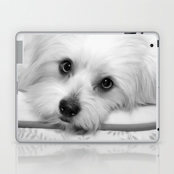 A Rescued Puppy Named George Laptop & iPad Skin